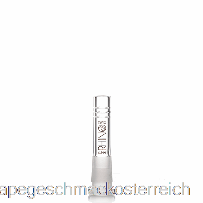 White Rhino 19/14 Glas-Downstem 3-Zoll-Vape-Geschmack